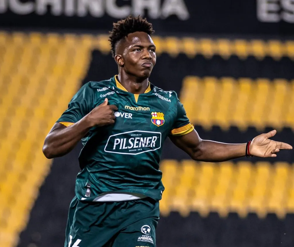 Djorkaeff Reasco es una de las nuevas caras de Barcelona SC en este 2024. Foto: Getty.