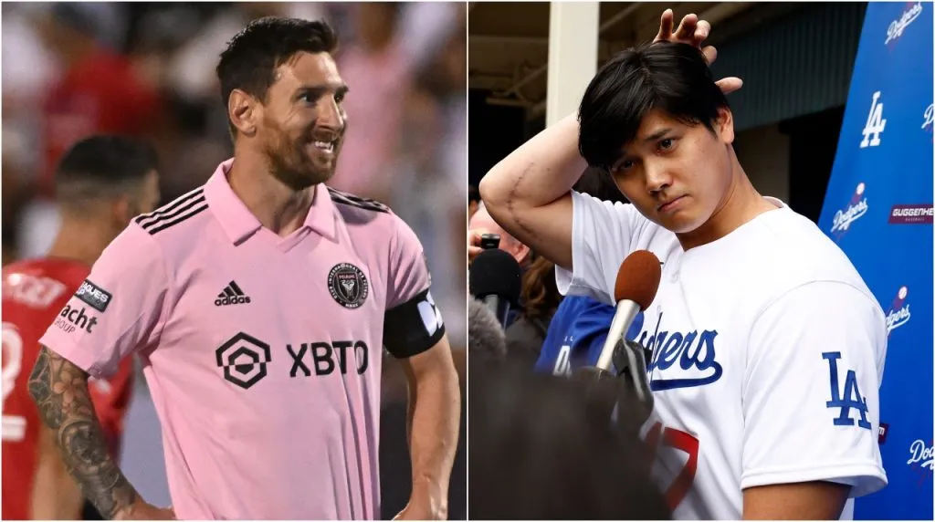 Lionel Messi Shohei Ohtani