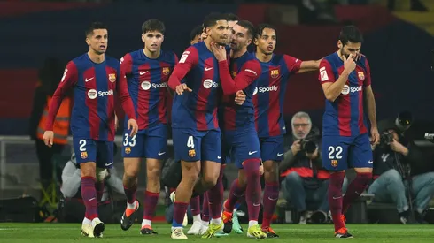 Jugadores del Barcelona.