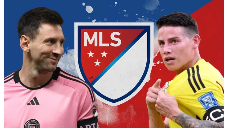 Se calienta un posible Leo Messi vs. James Rodríguez en la MLS.