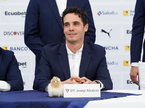 Josep Alcácer no puede dirigir a Liga de Quito en la Recopa Sudamericana