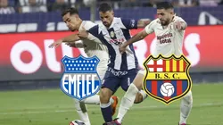 Los ex Barcelona SC y Emelec que protagonizarán el Clásico de Perú