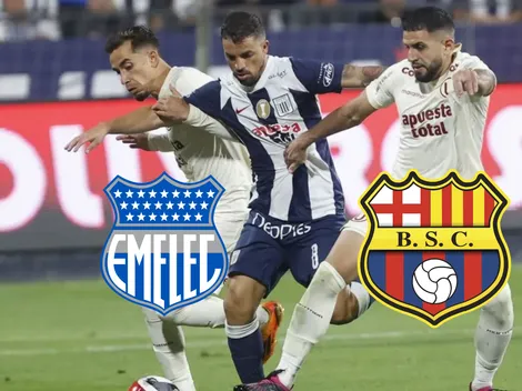Las ex figuras de Barcelona SC y Emelec que protagonizarán el Clásico en Perú