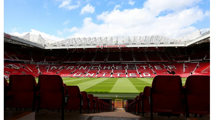 Old Trafford, el hogar de Manchester United desde 1910.