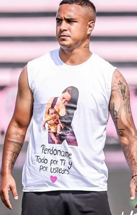 Jesús Barco y su mensaje de perdón para Melissa Klug. (Foto: Marcel Sandoval).