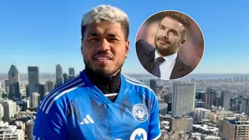 Josef Martínez y David Beckham.