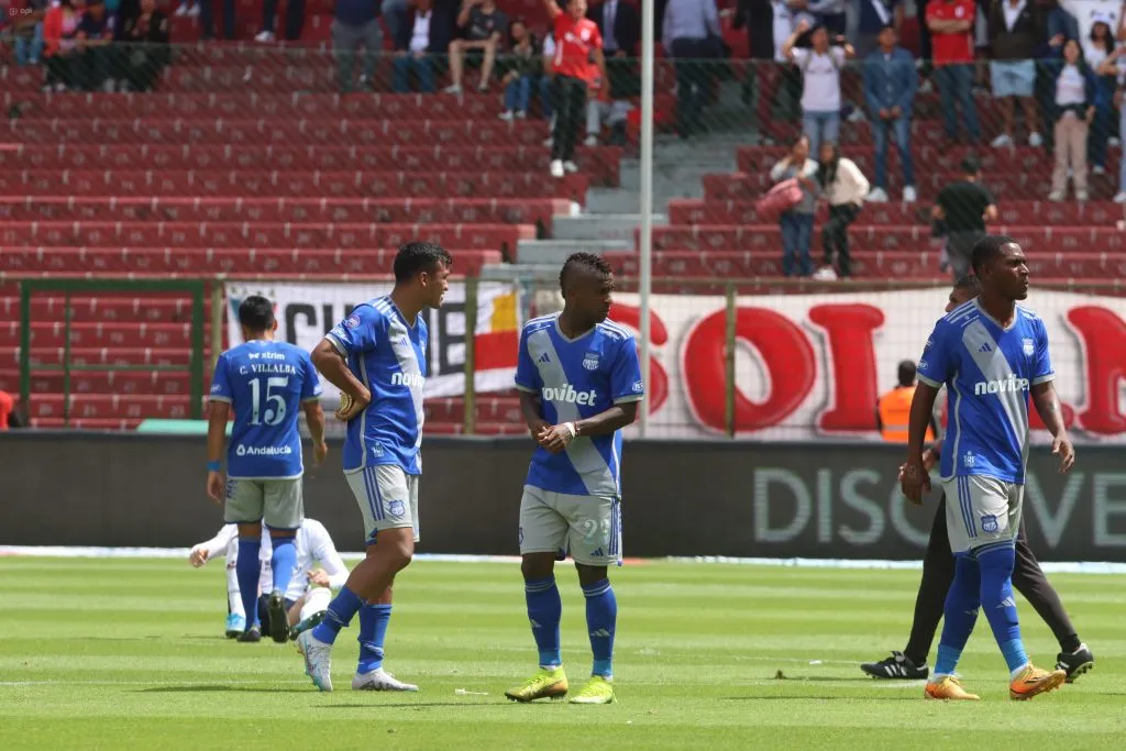 Miller Bolaños jugó su último partido en la LigaPro ante Liga de Quito a finales de octubre. (Foto: GettyImages)