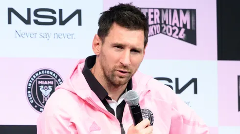 Lionel Messi habló desde Tokio.
