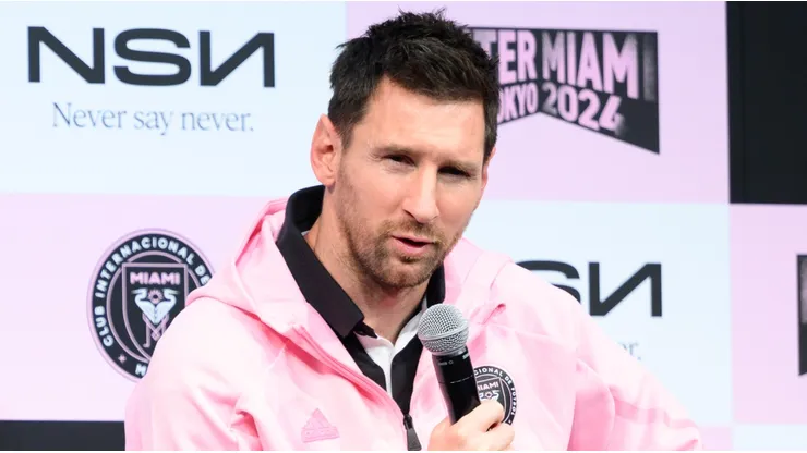 Lionel Messi habló desde Tokio.