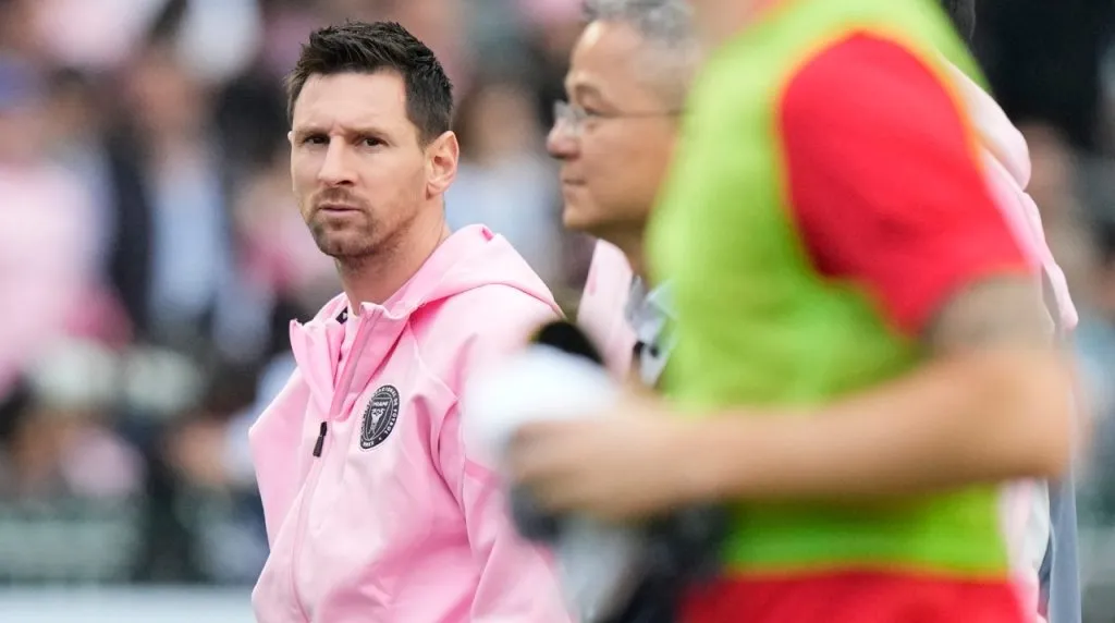 Messi no jugó en Hong Kong por lesión. (Foto: Getty Images)