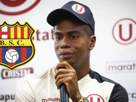 Segundo Portocarrero de suplente en Barcelona SC a 'Ídolo' en Universitario