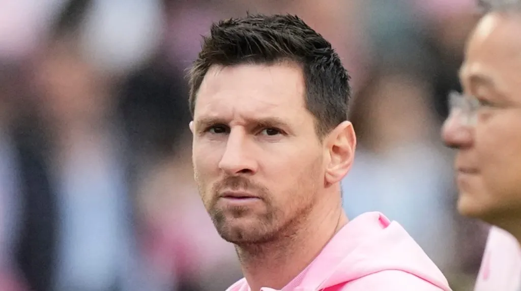 Lionel Messi con Inter Miami en Hong Kong