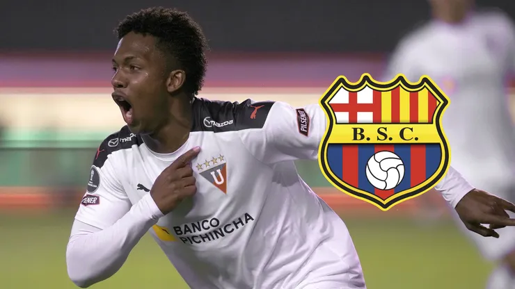 Barcelona SC presentó al ecuatoriano como su nuevo delantero
