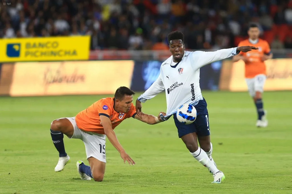 Jan Hurtado se ha ganado un lugar en el once titular de Liga de Quito. (Foto: API)