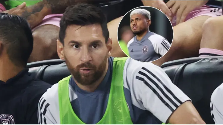 Lionel Messi y Josef Martínez.
