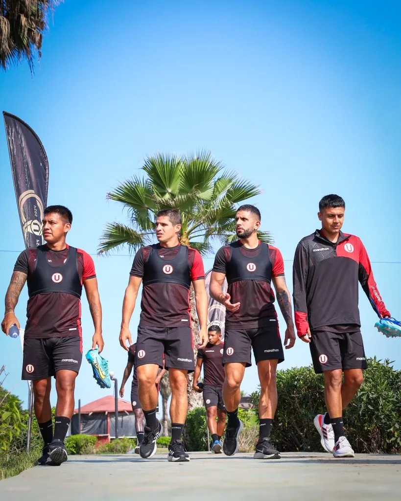 Universitario de Deportes en un entrenamiento. (Foto: Universitario de Deportes).