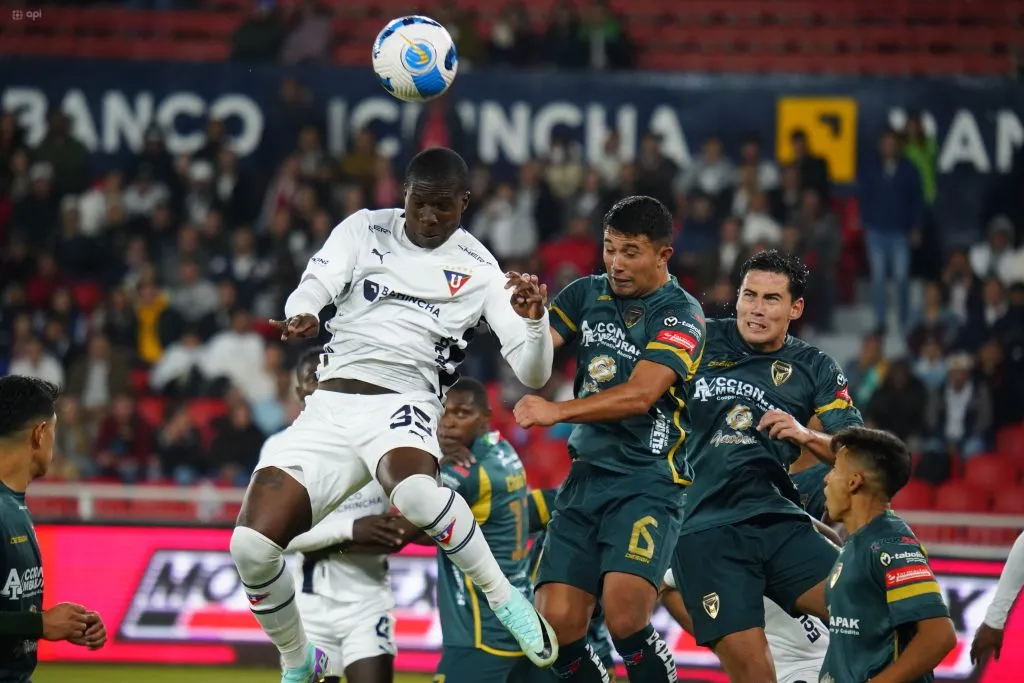 Charcopa anotó un gol en el último partido de Liga de Quito. (Foto: API)