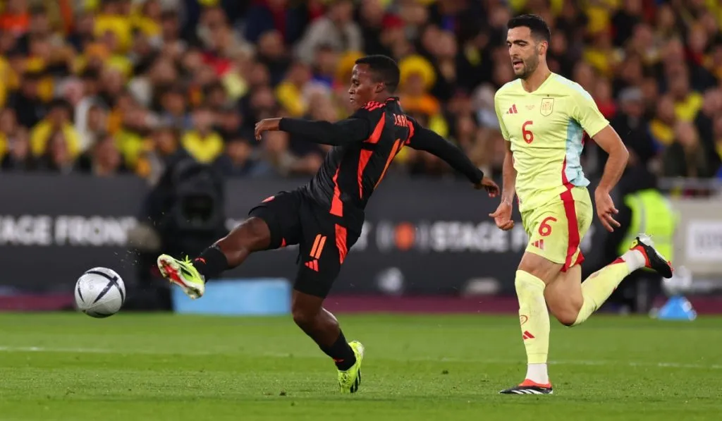 Jhon Arias vs. España en la última Fecha FIFA: IMAGO