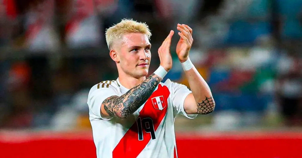 Sonne debutó con Perú. (Foto: Selección de Perú Prensa)