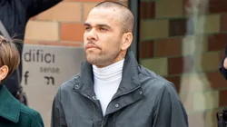 Dani Alves a su salida de Brians 2 en Barcelona.