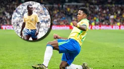 Endrick, a ritmo de Pelé en Brasil.