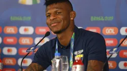 Coletiva Selecao Equador SALVADOR, BA - 20.06.2019: COLETIVA SELEcaO EQUADOR - Robert Arboleda, Ecuadorian national team, Nationalteam player, during a press conference, PK, Pressekonferenz at the Fonte Nova Arena in Salvador, Bahia, Brazil. Photo: Tiago Caldas/Fotoarena x1750669x PUBLICATIONxNOTxINxBRA TiagoxCaldas