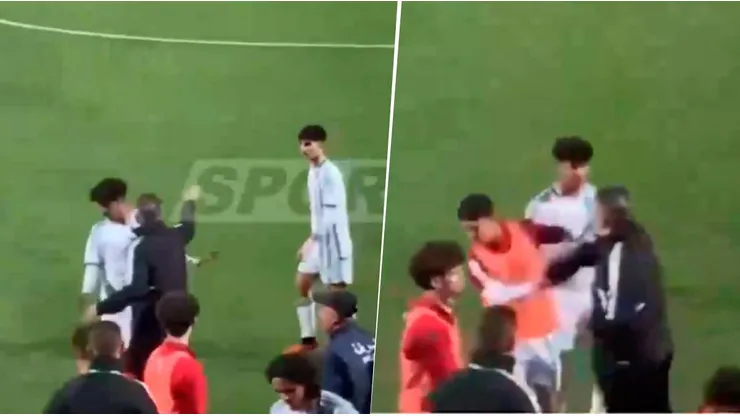 El entrenador de Argelia Sub 20 podría ser suspendido por bofetear a sus jugadores.
