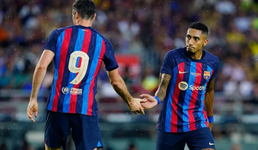 Raphina y Lewandowski gustan lejos del Camp Nou: IMAGO