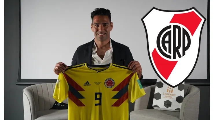 Radamel Falcao y River Plate.