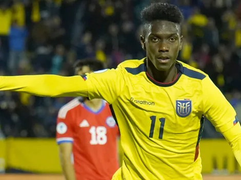 Allen Obando casi marca su primer gol con la Selección de Ecuador