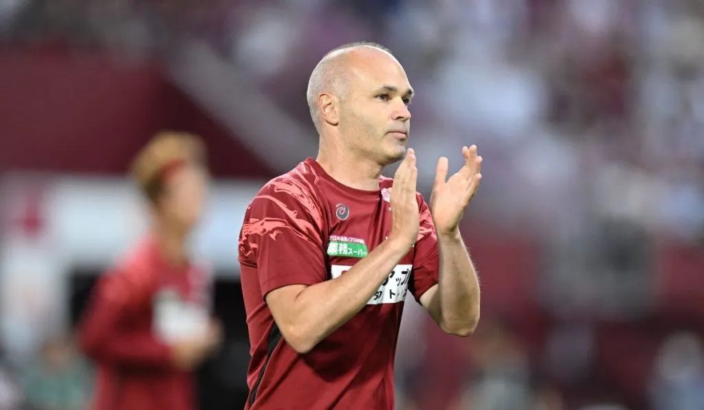 Andrés Iniesta en su último partido por Vissel Kobe: IMAGO