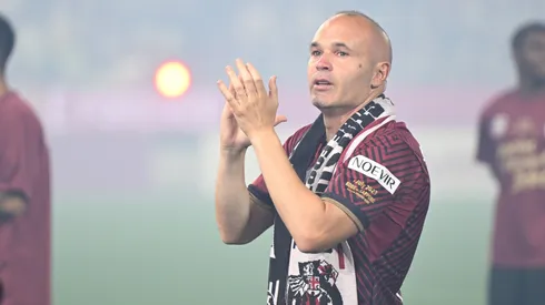 Andrés Iniesta en Vissel Kobe.