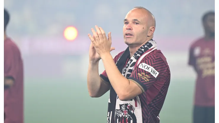 Andrés Iniesta en Vissel Kobe.