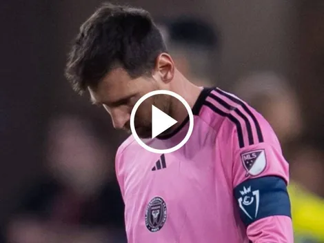El video de la lesión de Messi con más de 130.000 reproducciones