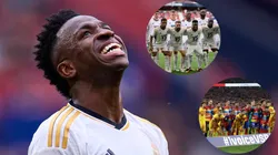 Vinicius y Osasuna vs. Real Madrid.