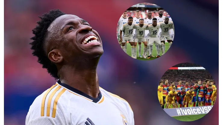 Vinicius y Osasuna vs. Real Madrid.