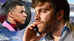 Fabrizio Romano y Kylian Mbappé.