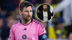 Lionel Messi y David Beckham.