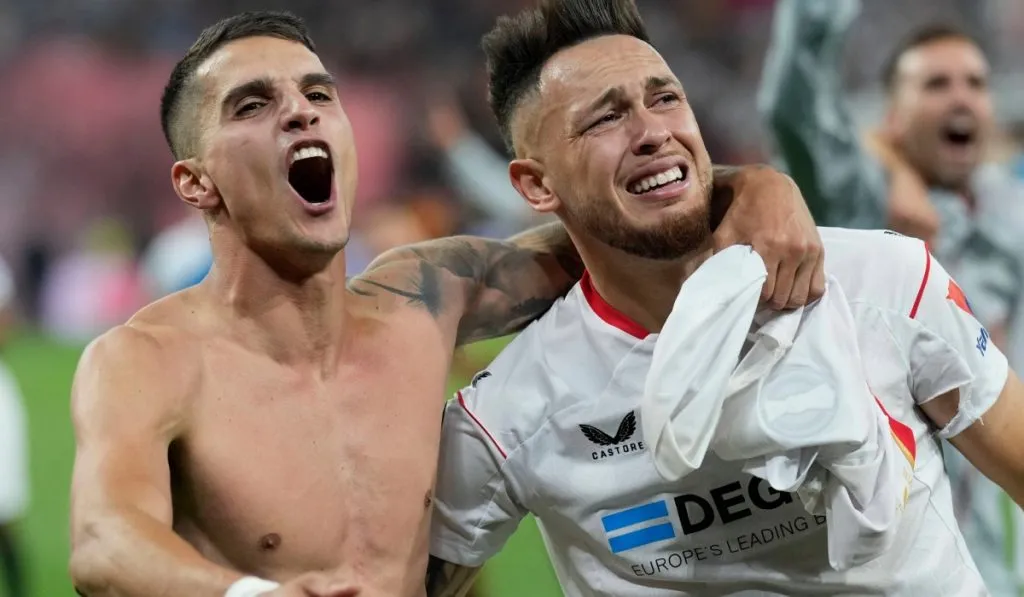 Lamela y Ocampos, claves para conseguir la salvación en LaLiga: IMAGO