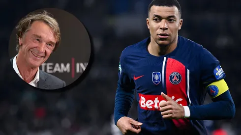 Kylian Mbappé y Sir Jim Ratcliffe.
