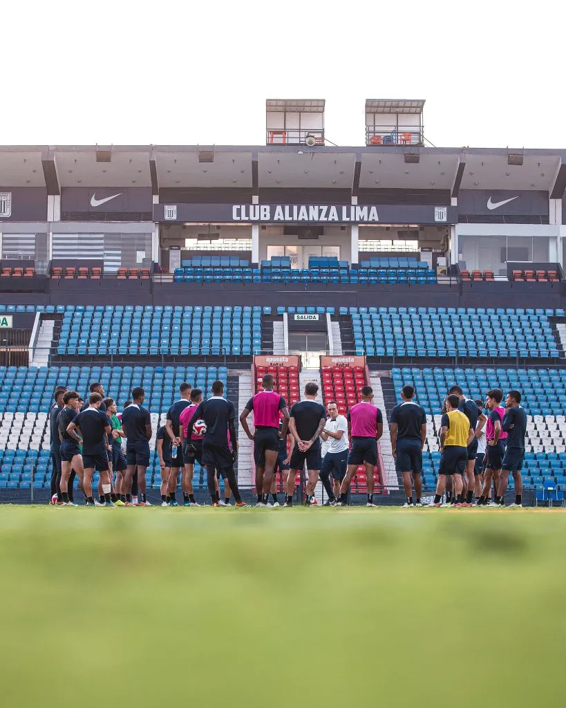 Alianza Lima trabaja pensando en Copa Libertadores. (Foto: Alianza Lima).