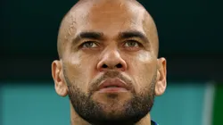 Dani Alves durante el Mundial de Qatar.