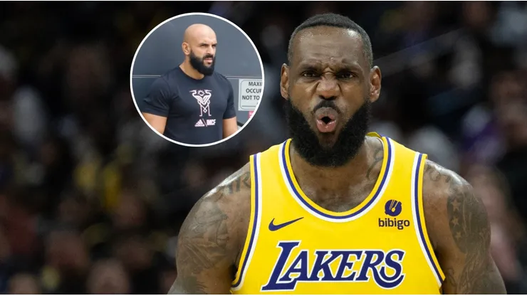 El guardaespaldas de Messi y LeBron James.