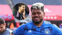 Lionel Messi y Josef Martínez.