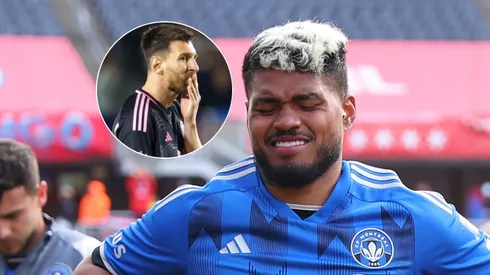 Lionel Messi y Josef Martínez.