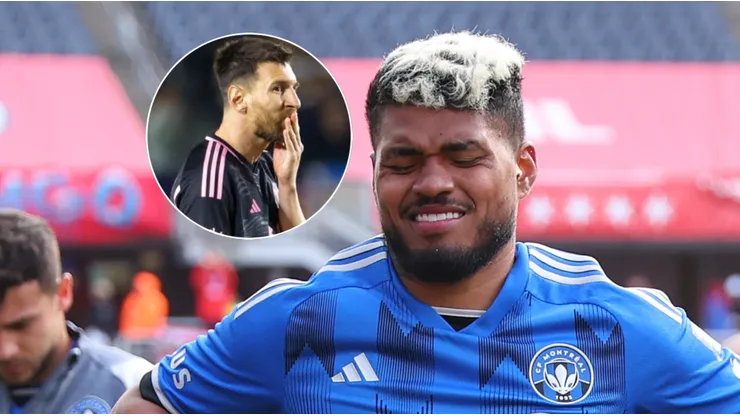 Lionel Messi y Josef Martínez.