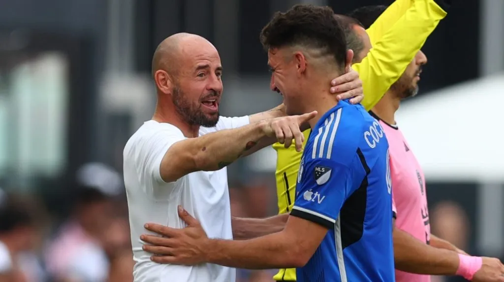 Laurent Courtois y Matías Cóccaro. (Fot: Getty Images)