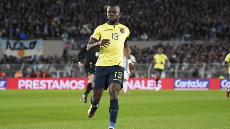 El delantero ecuatoriano no estará en los amistosos