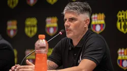 El DT de Barcelona SC fue muy criticado por los hinchas