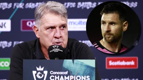 Tata Martino y Lionel Messi en Inter Miami.